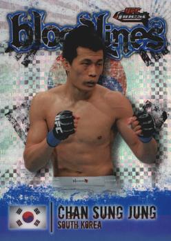 2012 Finest UFC - Bloodlines X-Fractors #BL-CJ Chan Sung Jung Front