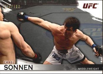 2010 Topps UFC Knockout - Silver #29 Chael Sonnen Front