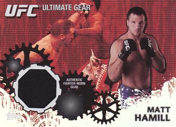 2010 Topps UFC - Ultimate Gear Relic Diamond #UG-MH Matt Hamill Front