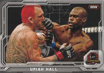 2014 Topps UFC Champions #36 Uriah Hall Front