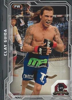 2014 Topps UFC Champions - Silver #158 Clay Guida Front