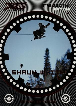 2008 Shaun White 3D Sports Illustrated For Kids Uncut Card Sheet  Snowboarder