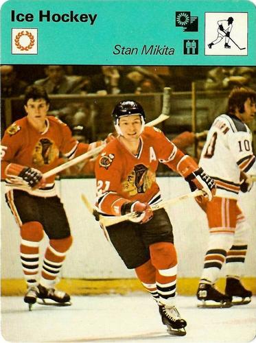 1977-79 Sportscaster Series 12 #12-22 Stan Mikita Front