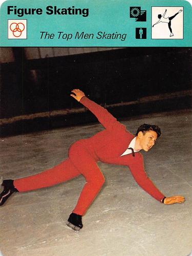 1977-79 Sportscaster Series 13 #13-23 The Top Men Skating Front