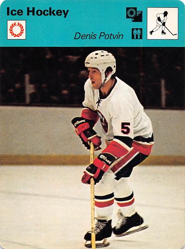 1977-79 Sportscaster Series 17 #17-09 Denis Potvin Front