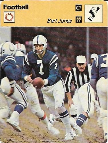 1977-79 Sportscaster Series 24 #24-05 Bert Jones Front