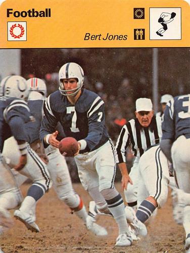 1977-79 Sportscaster Series 24 #24-05 Bert Jones Front