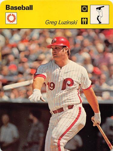 1977-79 Sportscaster Series 34 #34-24 Greg Luzinski Front