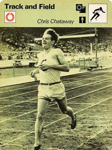 1977-79 Sportscaster Series 36 #36-13 Chris Chataway Front