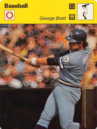 1977-79 Sportscaster Series 38 #38-09 George Brett Front