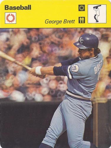 1977-79 Sportscaster Series 38 #38-09 George Brett Front