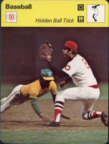 1977-79 Sportscaster Series 44 #44-17 Hidden Ball Trick Front