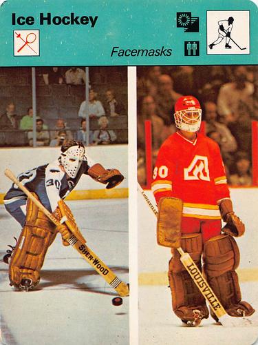 1977-79 Sportscaster Series 50 #50-04 Facemasks Front