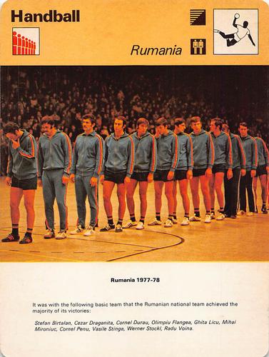 1977-79 Sportscaster Series 50 #50-15 Rumania Front