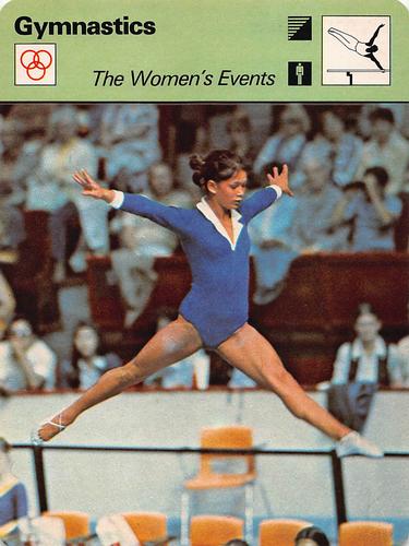 1977-79 Sportscaster Series 82 #82-09 The Women's Events Front