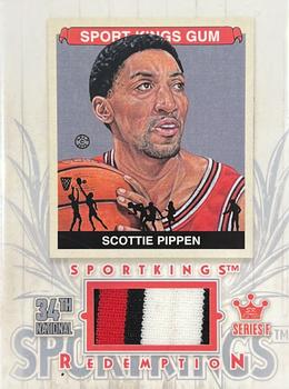 2013 Sportkings Series F - National Convention Game Used Memorabilia Silver #SKR-04 Scottie Pippen Front
