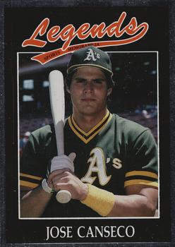 1991 Legends Sports Memorabilia #4 Jose Canseco Front