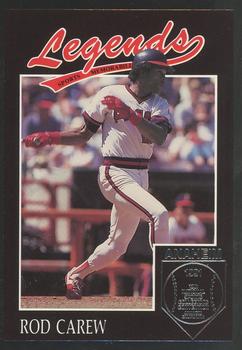 1991 Legends Sports Memorabilia #22 Rod Carew Front