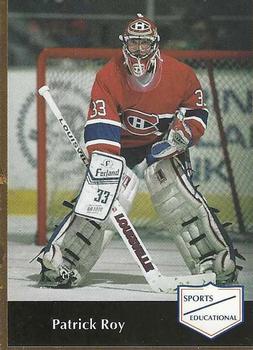 1991 Sports Educational Magazine #43 Patrick Roy Front