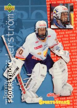 1997 Upper Deck Kellogg's Sports Stars (Finland) #SS7 Tommy Soderstrom Front