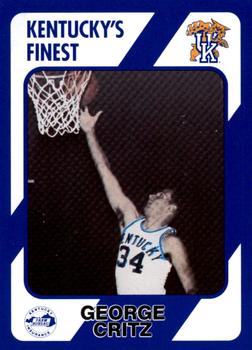 1989-90 Collegiate Collection Kentucky Wildcats #60 George Critz Front