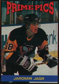 1992 The Sports Card Review & Value Line Prime Pics #57 Jaromir Jagr Front