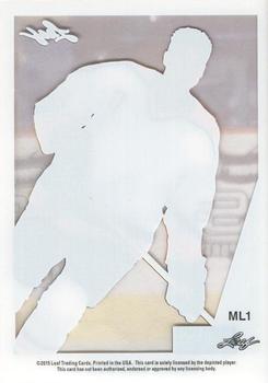 2015 Leaf National Convention Acetate #ML1 Mario Lemieux Back