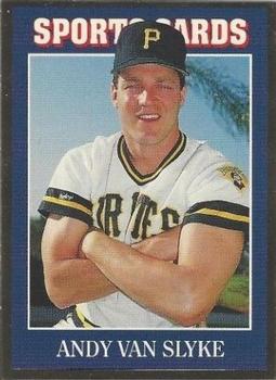 1991 Allan Kaye's Sports Cards News Magazine - Standard-Sized 1992 #32 Andy Van Slyke Front