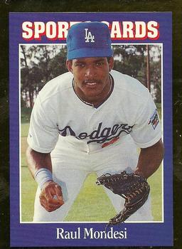 1991 Allan Kaye's Sports Cards News Magazine - Standard-Sized 1992 #143 Raul Mondesi Front