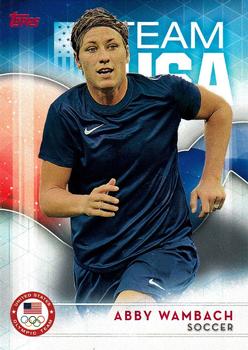 2016 Topps U.S. Olympic & Paralympic Team Hopefuls #40 Abby Wambach Front