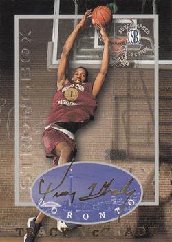 1997-98 Score Board Autographed Collection - Strongbox #39 Tracy McGrady Front