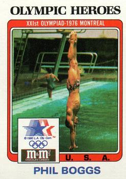 1983-84 Topps M&M's Olympic Heroes #2 Phil Boggs Front