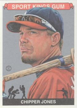 2015 Leaf Sportkings #3 Chipper Jones Front