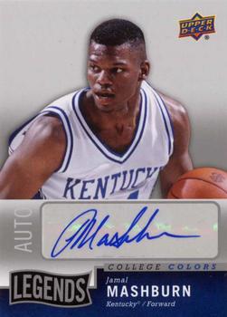 2014 Upper Deck College Colors Promo - Autographs #5 Jamal Mashburn Front