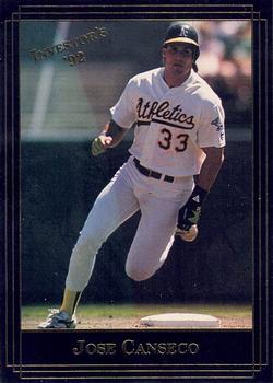 1992 Investor's Journal #35 Jose Canseco Front