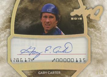 2015 Leaf Q - Cut Signature Gold Spectrum #CS-GC1 Gary Carter Front