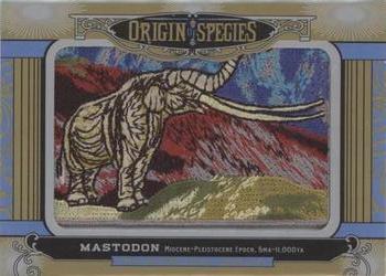 2016 Upper Deck Goodwin Champions - Origin of Species Manufactured Patches #OS217 Mastodon Front