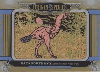 2016 Upper Deck Goodwin Champions - Origin of Species Manufactured Patches #OS265 Patagopteryx Front