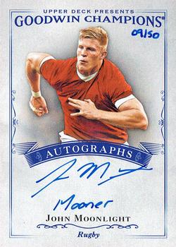 2016 Upper Deck Goodwin Champions - Autograph Inscriptions #A-JM John Moonlight Front