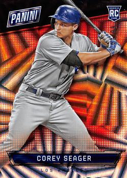2016 Panini The National - Hyper Plaid #69 Corey Seager Front