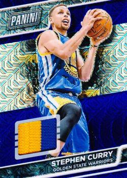 2016 Panini The National VIP - Relics Blue Pulsar #19 Stephen Curry Front