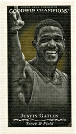 2016 Upper Deck Goodwin Champions - Canvas Minis #119 Justin Gatlin Front