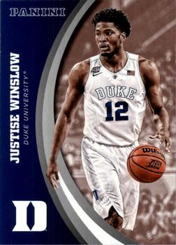 2015 Panini Duke Blue Devils #34 Justise Winslow Front