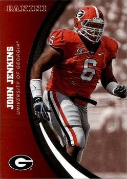 2015 Panini Georgia Bulldogs #35 John Jenkins Front