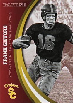 2015 Panini USC Trojans #15 Frank Gifford Front