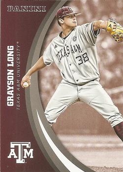 2015 Panini Texas A&M Aggies #30 Grayson Long Front