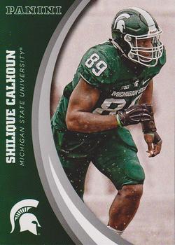 2016 Panini Michigan State Spartans #32 Shilique Calhoun Front