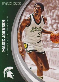 2016 Panini Michigan State Spartans #45 Magic Johnson Front