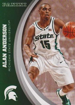 2016 Panini Michigan State Spartans #48 Alan Anderson Front