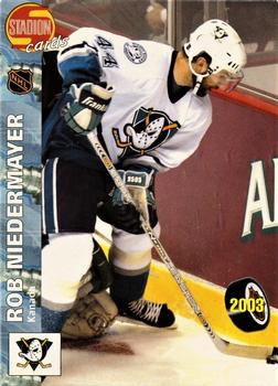 2003 Stadion World Stars #618 Rob Niedermayer Front